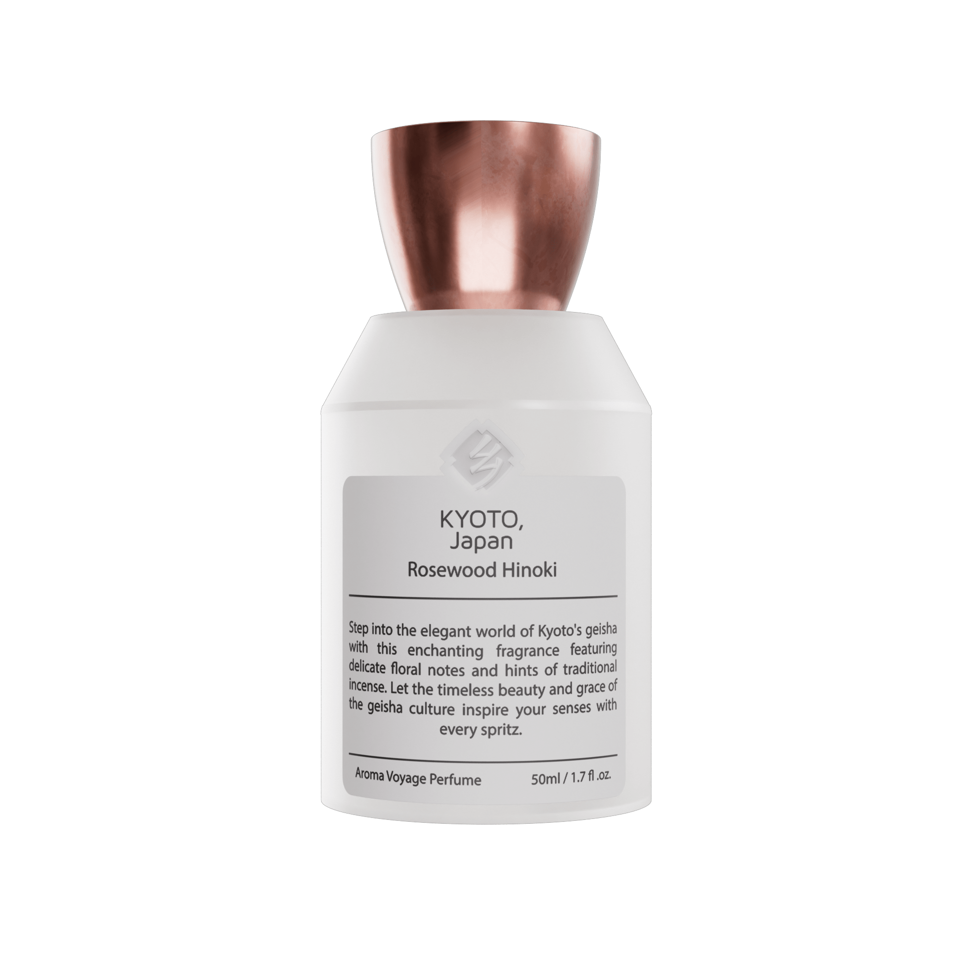 Hysses Singapore Body Aroma Voyage Perfume, Kyoto Japan, 50ml