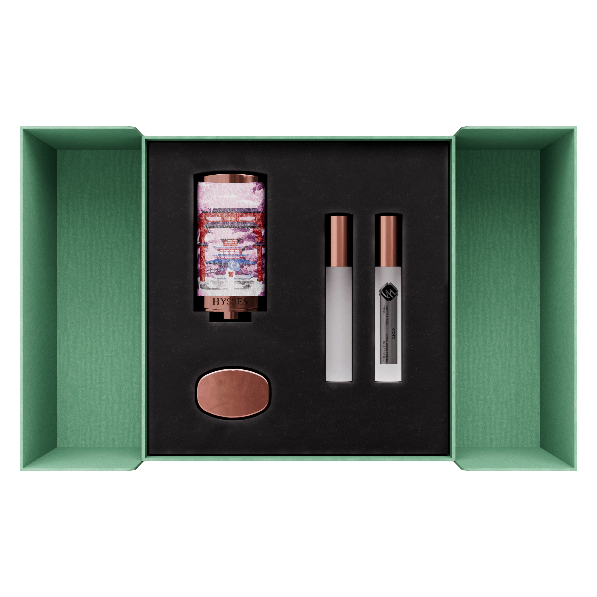 Hysses Singapore Body Aroma Voyage Perfume Lite, Kyoto Japan