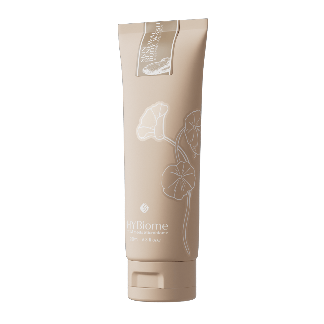 Hysses Singapore Body Care HYBiome Skin Renewal Body Wash, Rosemary Angelica