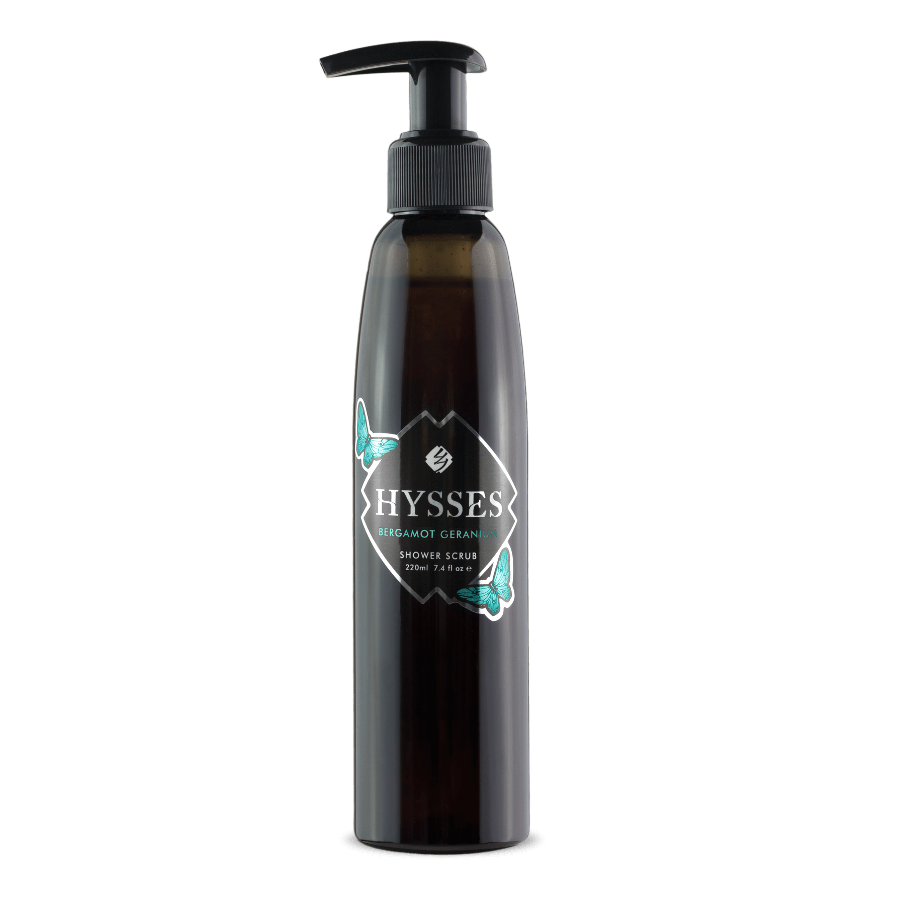 Hysses Singapore Body 220ml Shower Scrub Bergamot Geranium