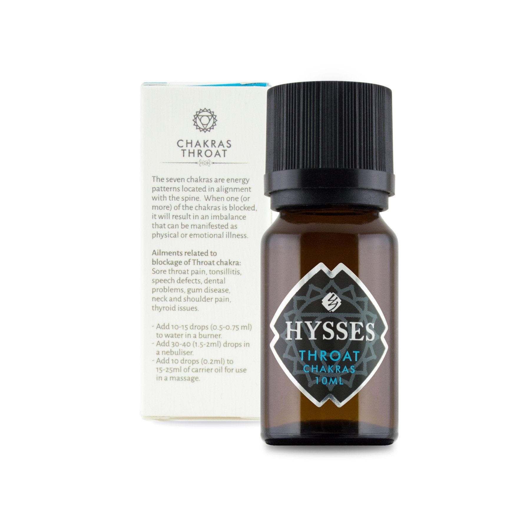Hysses Singapore Essential Oils Chakras, Throat