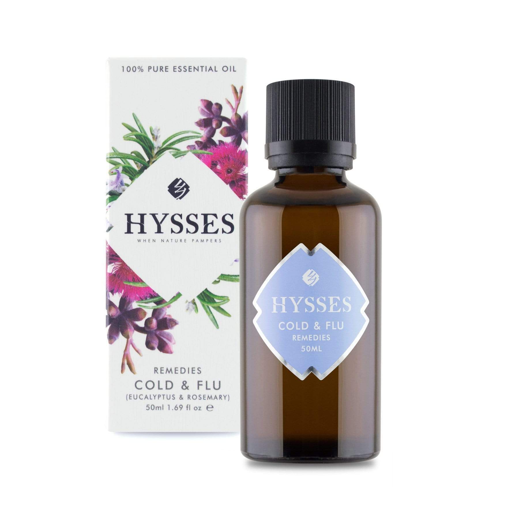 Hysses Singapore Essential Oils 50ml Remedies, Cold & Flu