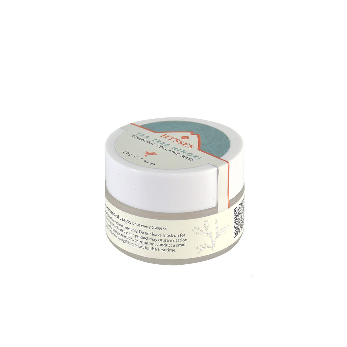 Hysses Singapore Face Care Facial Miniature, Charcoal Volcanic Mask Tea Tree Hinoki R