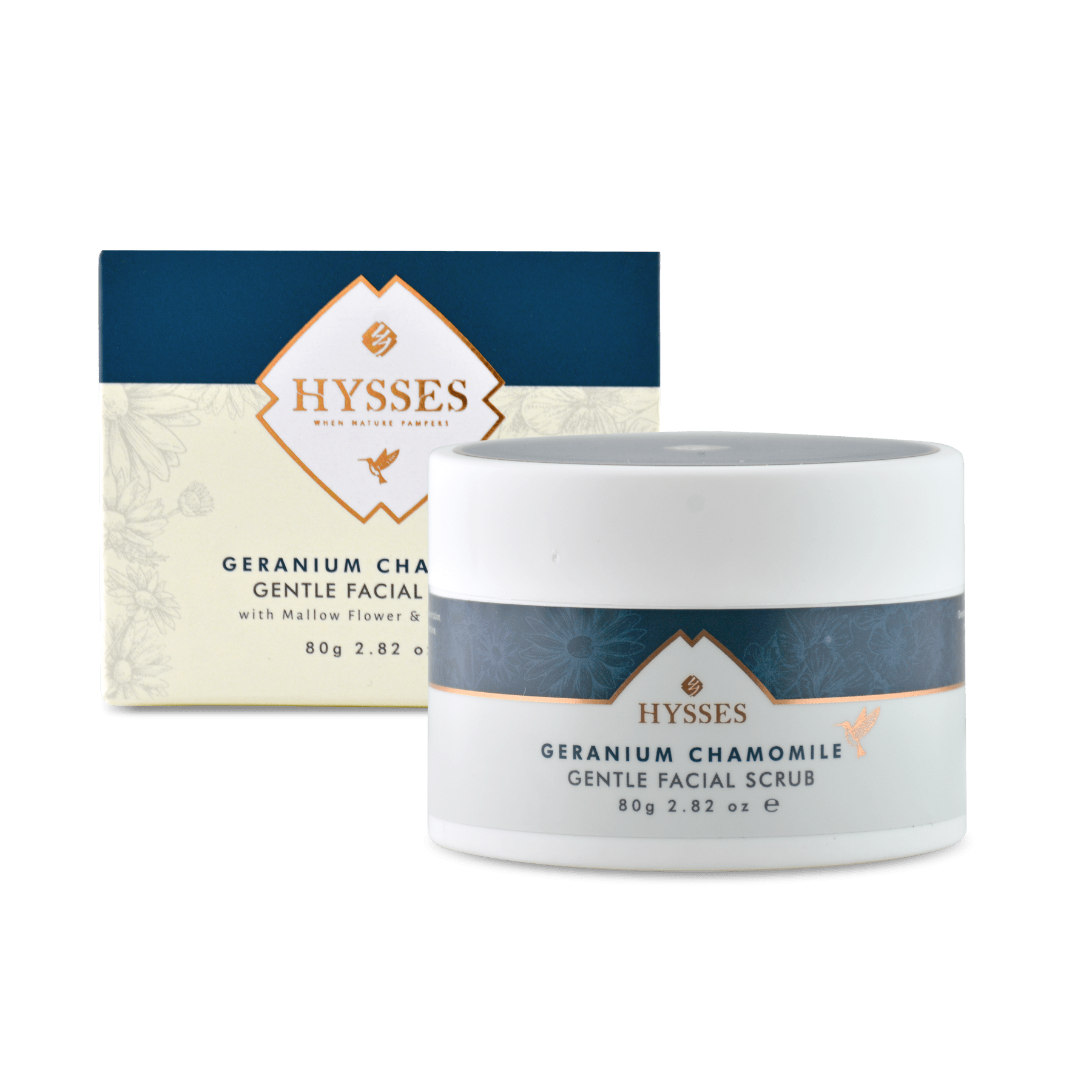 Hysses Singapore Face Care Facial Scrub Gentle Geranium Chamomile R