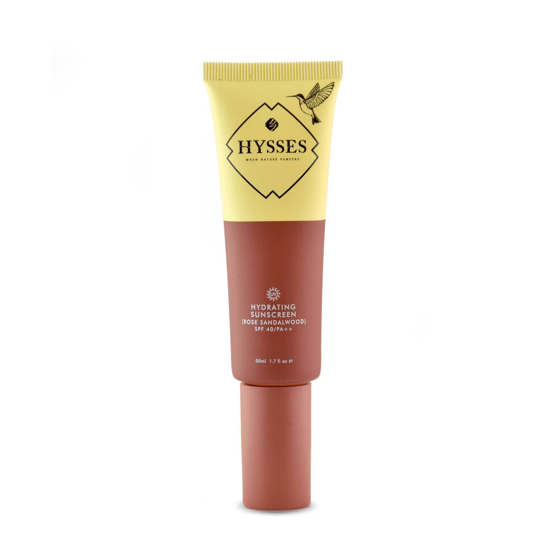 Hysses Singapore Face Care Hydrating Sunscreen Rose Sandalwood SPF 40 / PA++ R