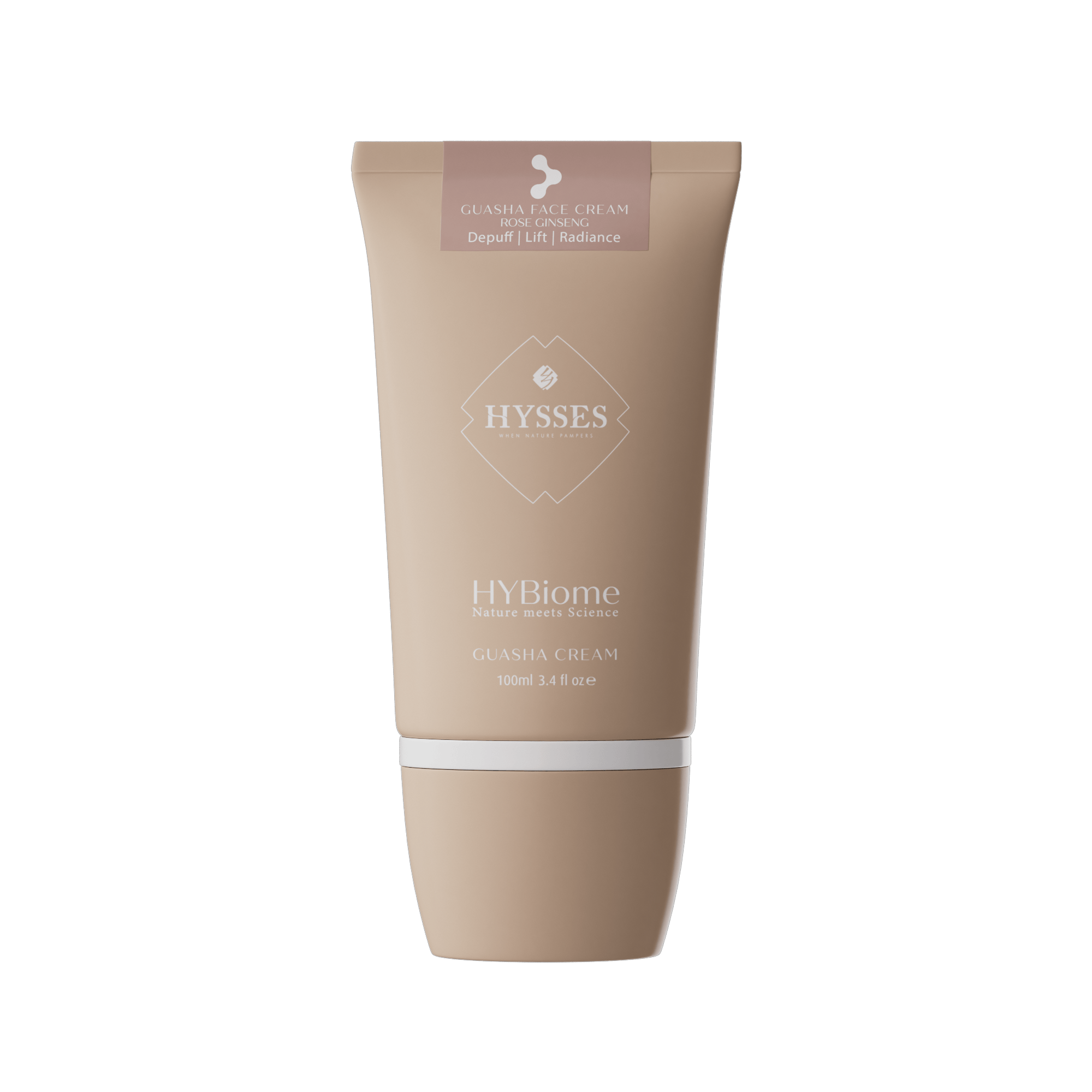 Hysses Singapore Face HYBiome Guasha Face Cream, Rose Ginseng