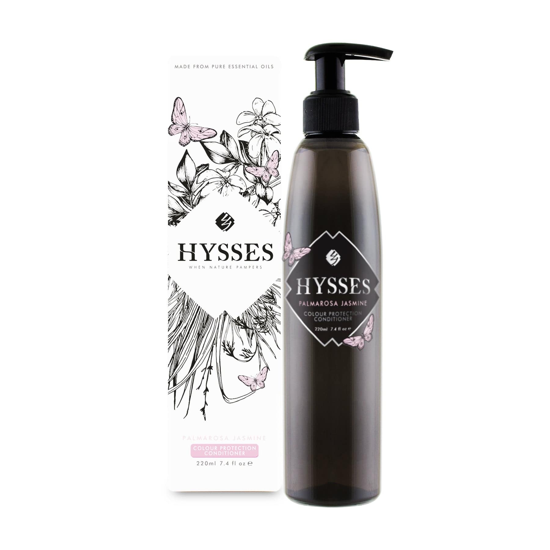 Hysses Singapore Hair 220ml Colour Protection Conditioner, Palmarosa Jasmine