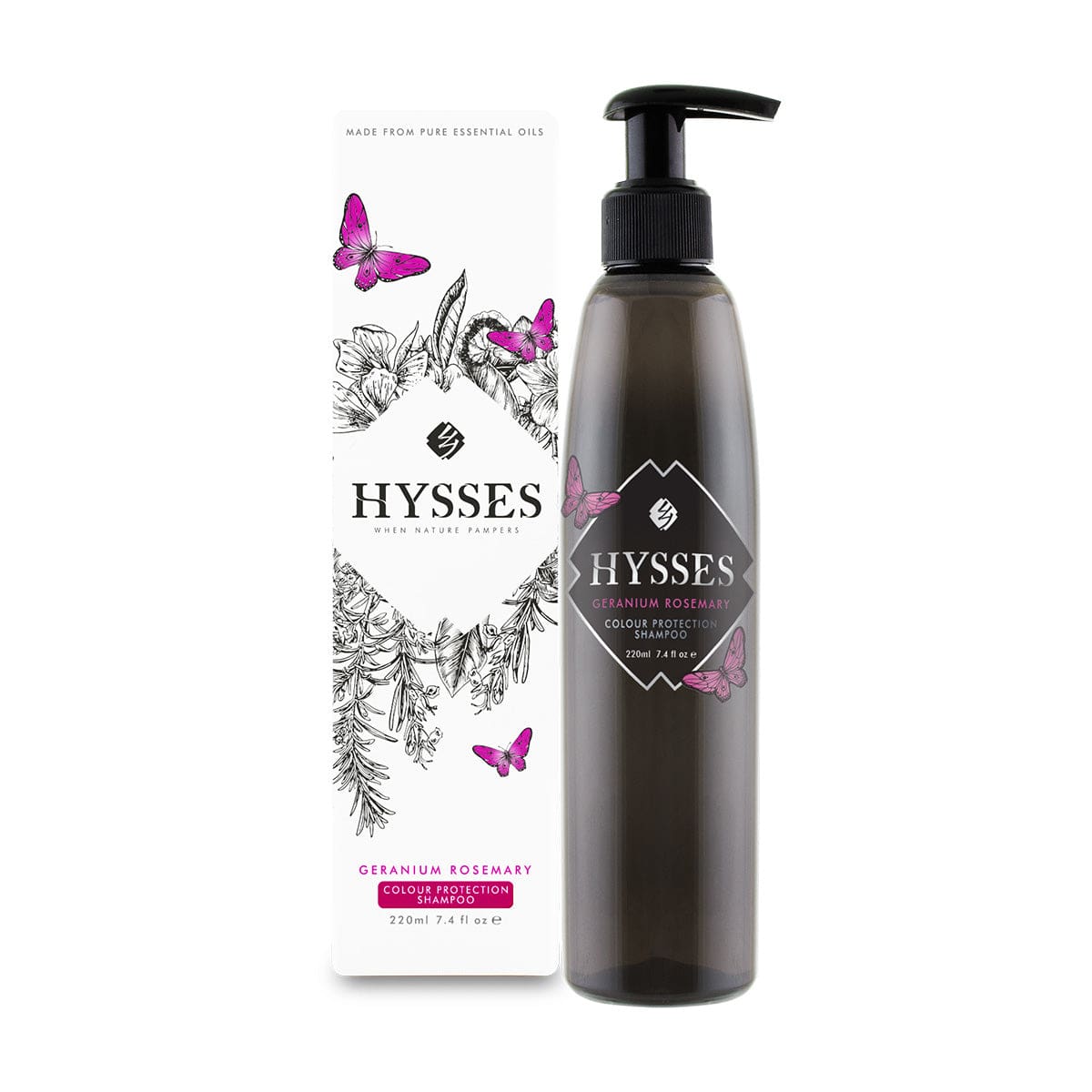 Hysses Singapore Hair Colour Protection Shampoo, Geranium Rosemary