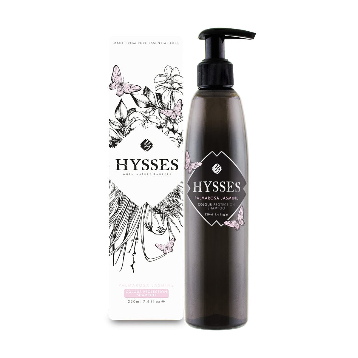 Hysses Singapore Hair 220ml Colour Protection Shampoo, Palmarosa Jasmine