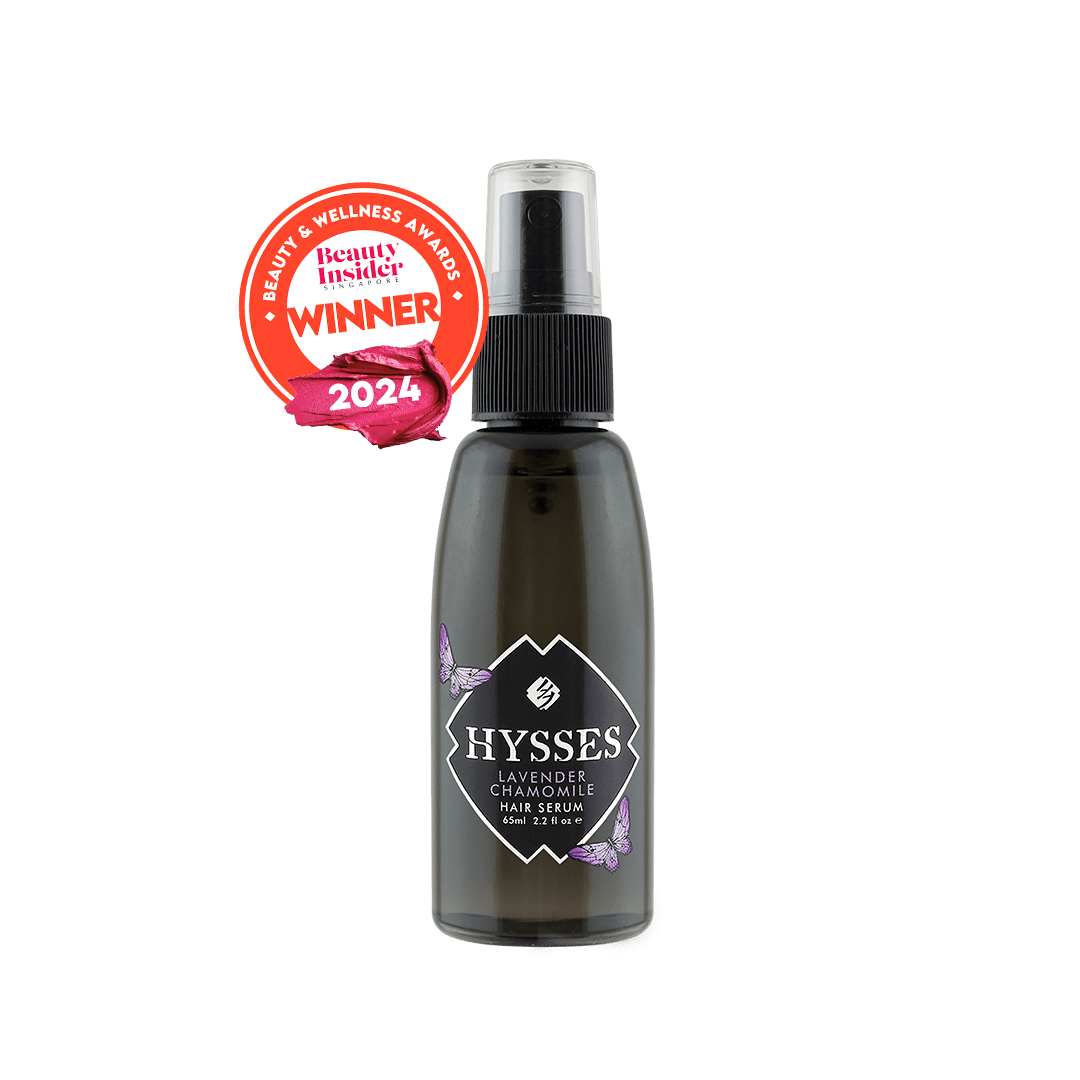Hysses Singapore Hair Lightweight Hair Serum Lavender Chamomile