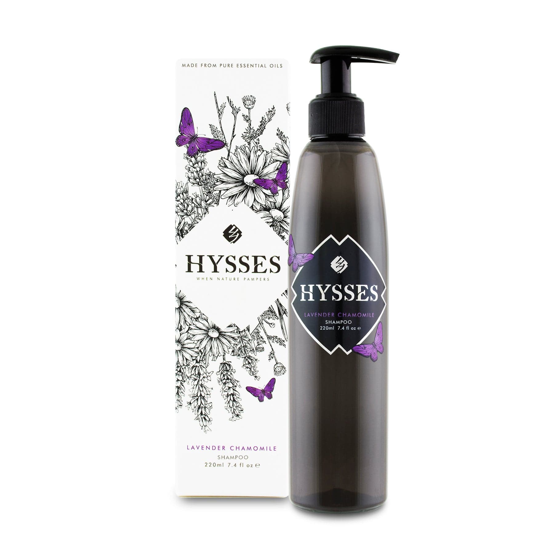 Hysses Singapore Hair 220ml Shampoo Lavender Chamomile