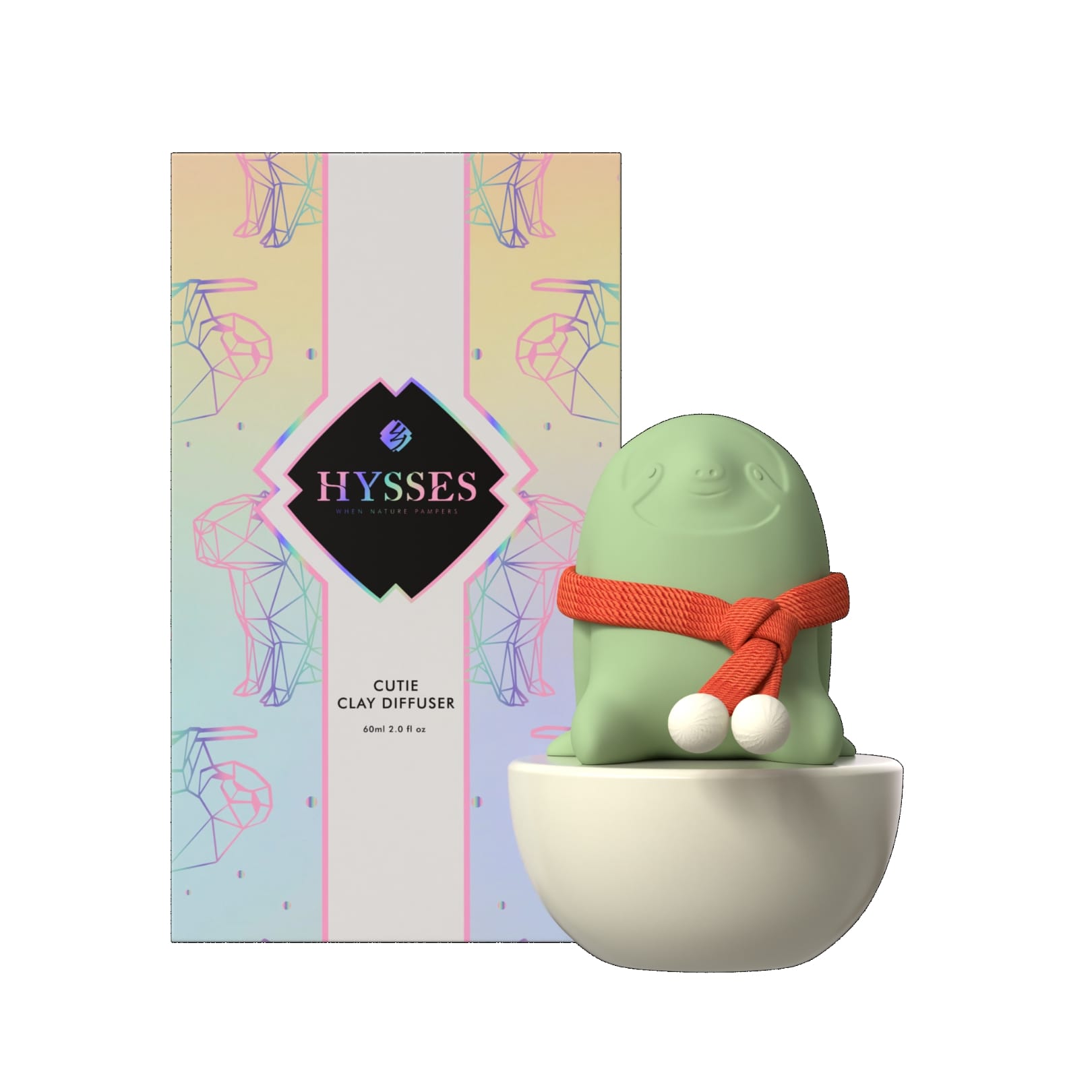 Hysses Singapore Home & Scent Cutie Clay Diffuser Sloth