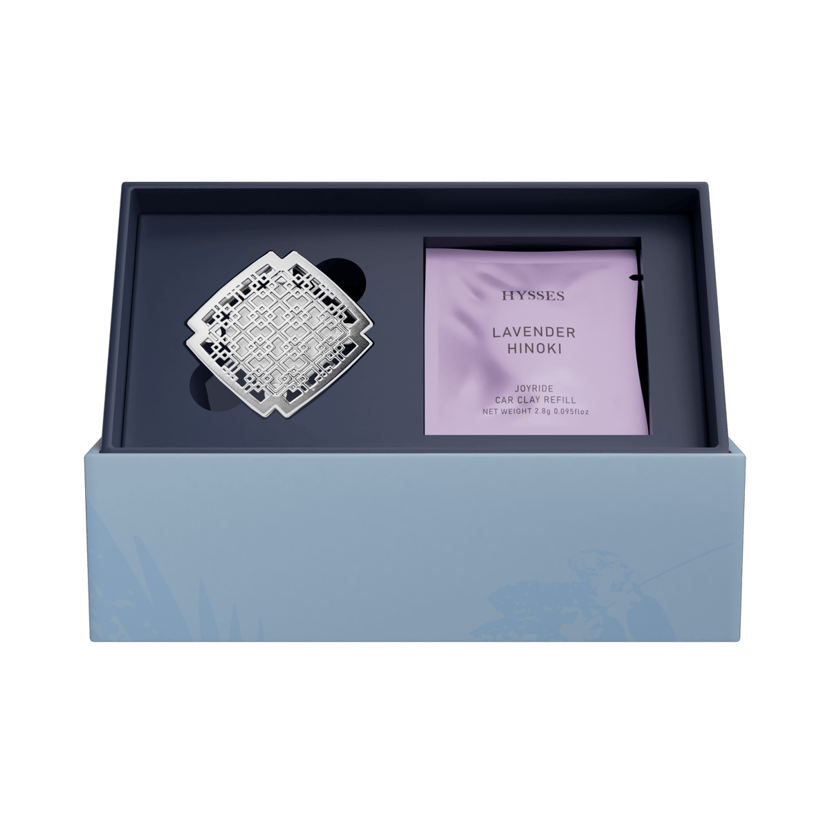 Hysses Singapore Home & Scent Joyride Car Clay, Orient (Palmarosa Jasmine & Lavender Hinoki)