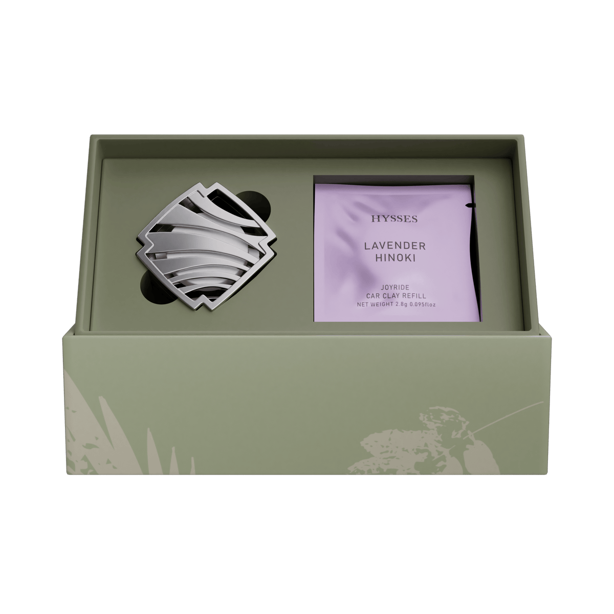 Hysses Singapore Home & Scent Joyride Car Clay, Wave (Lavender Hinoki & Vanilla Sandalwood)