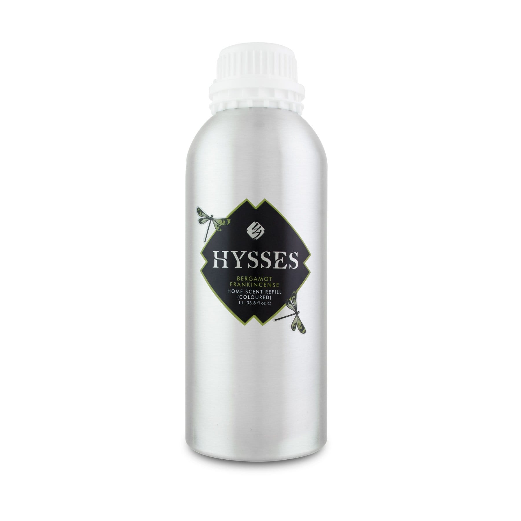 Hysses Singapore Home & Scent 1000ml Refill Home Scent Bergamot Frankincense (Yellow Coloured)