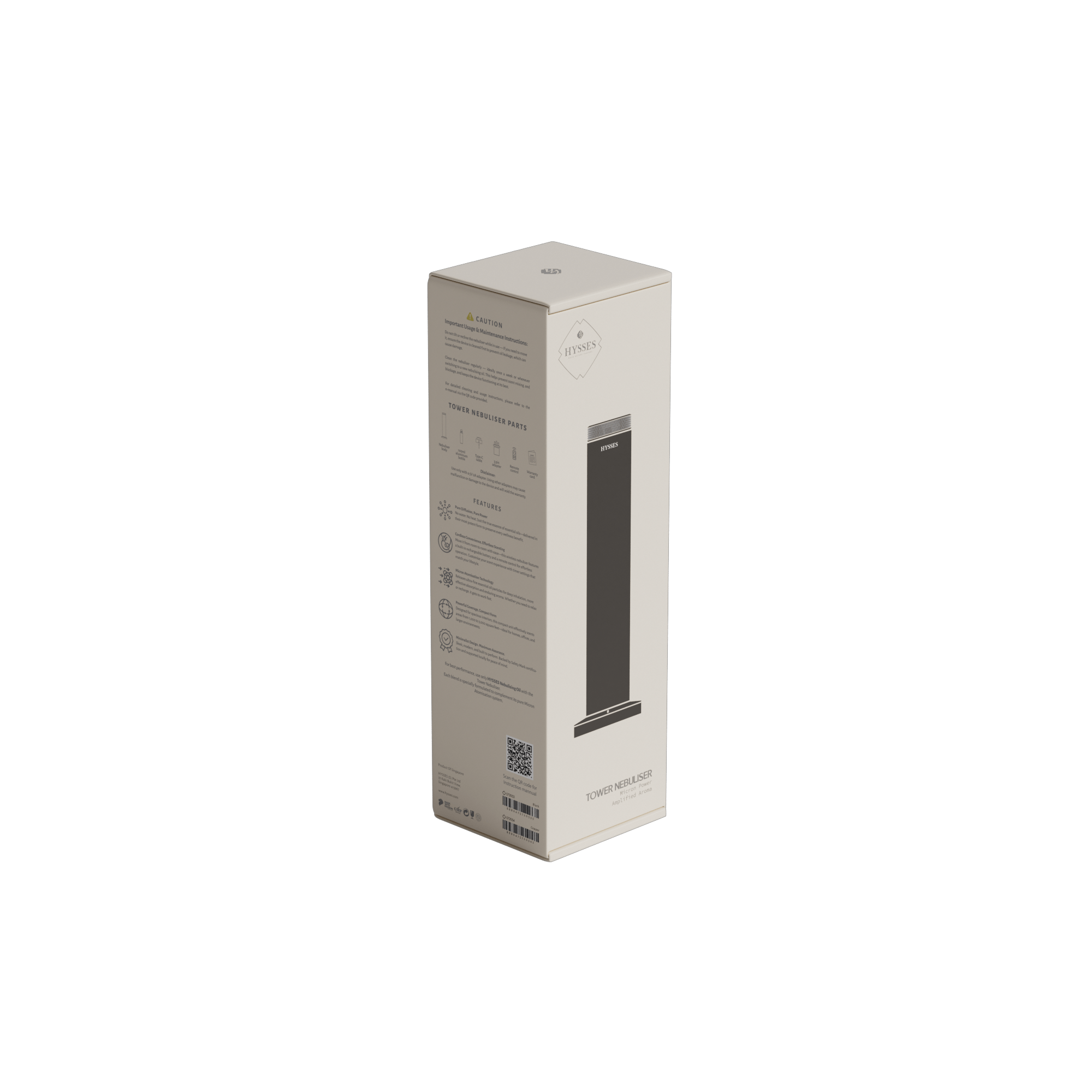Hysses Singapore Home & Scent Tower Nebuliser