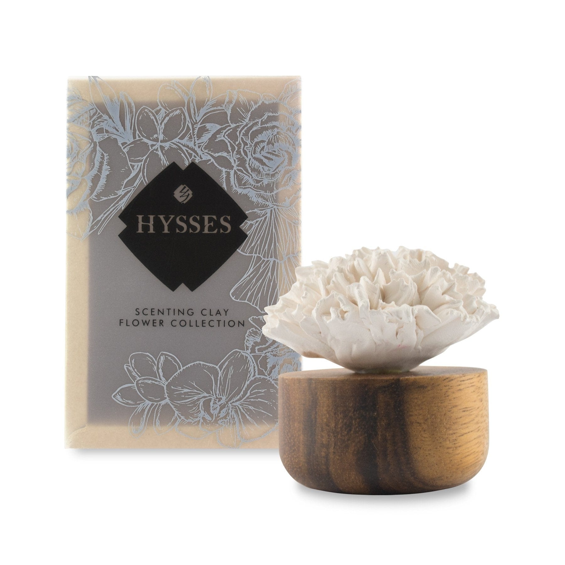 Hysses Singapore Home Scents Flower Refreshment Scenting Clay Carnation R