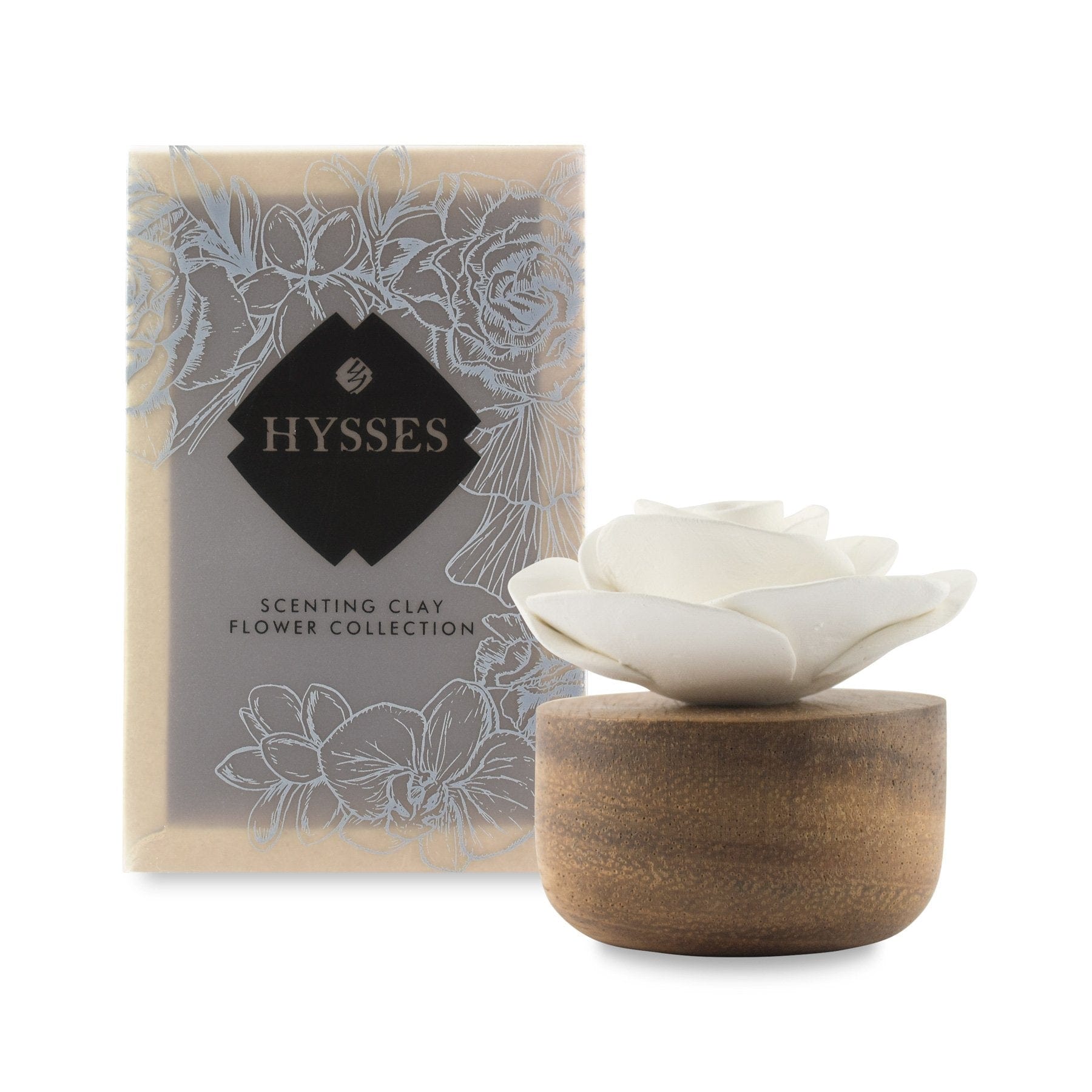 Hysses Singapore Home Scents Flower Refreshment Scenting Clay Rose R