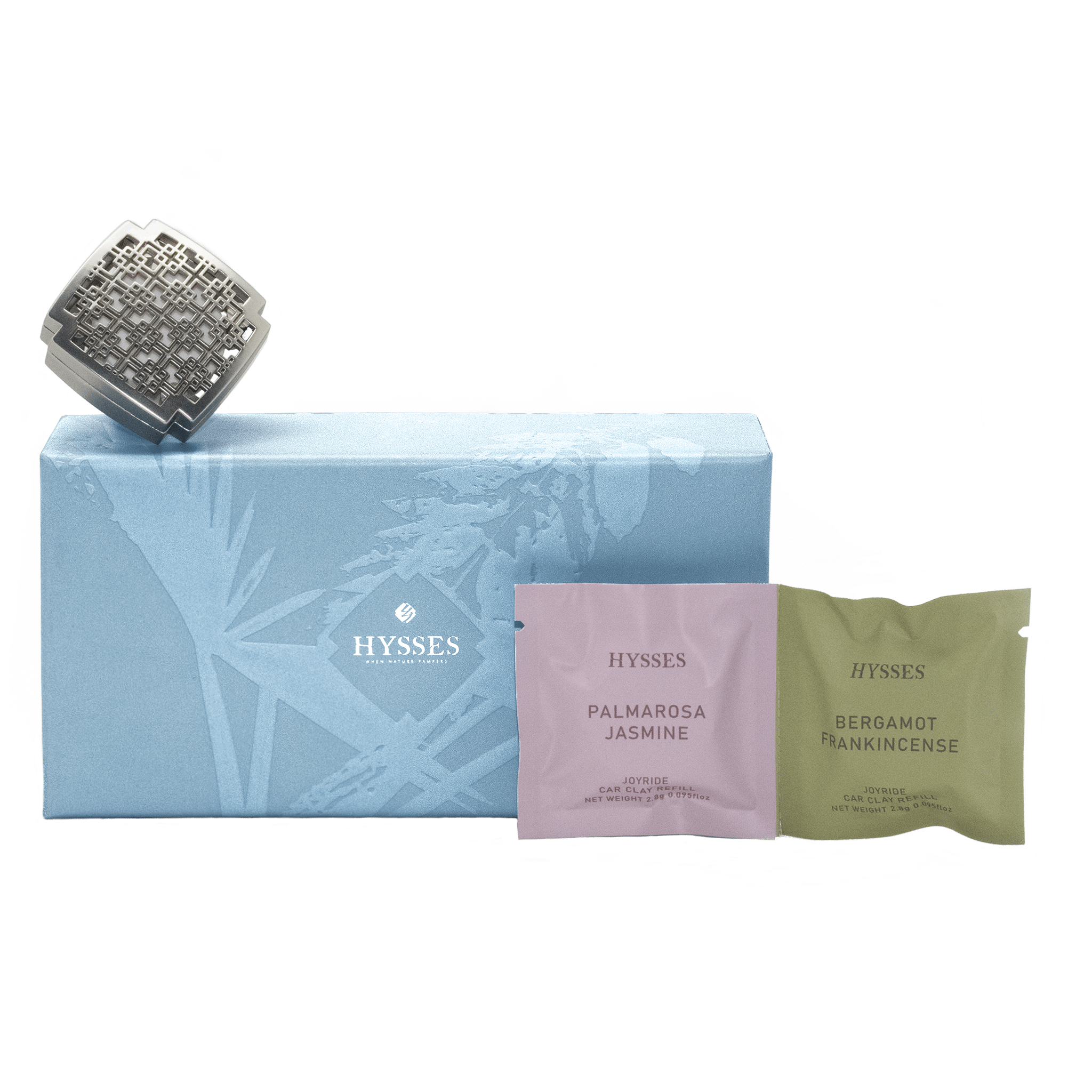 Hysses Singapore Home Scents Joyride Car Clay, Orient (Palmarosa Jasmine & Bergamot Frankincense) R