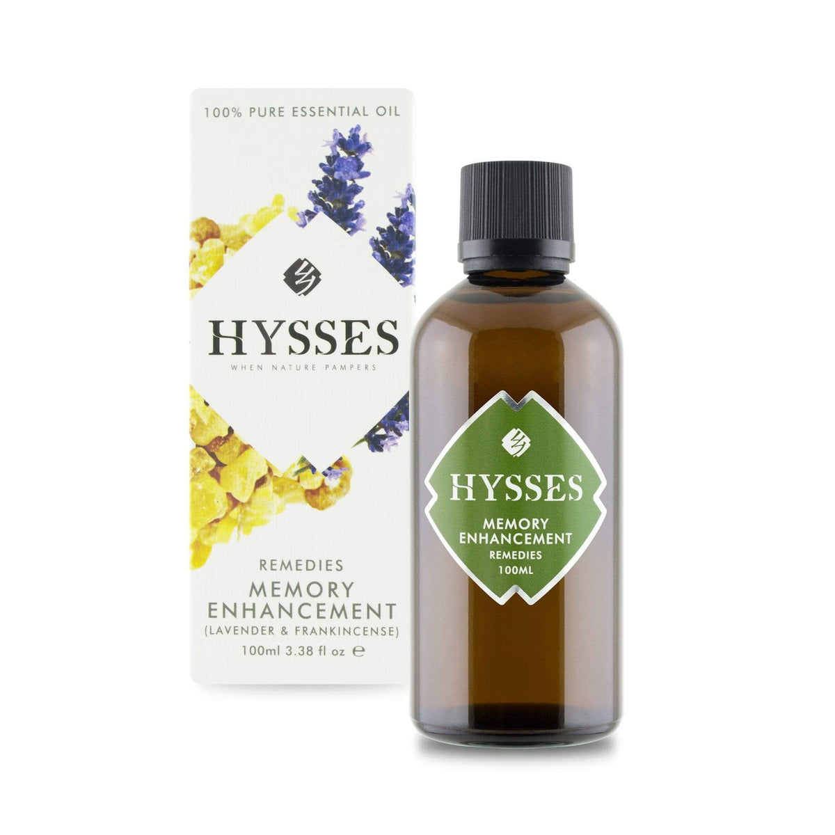 Hysses Essential Oil 100ml Remedies, Memory Enhancement