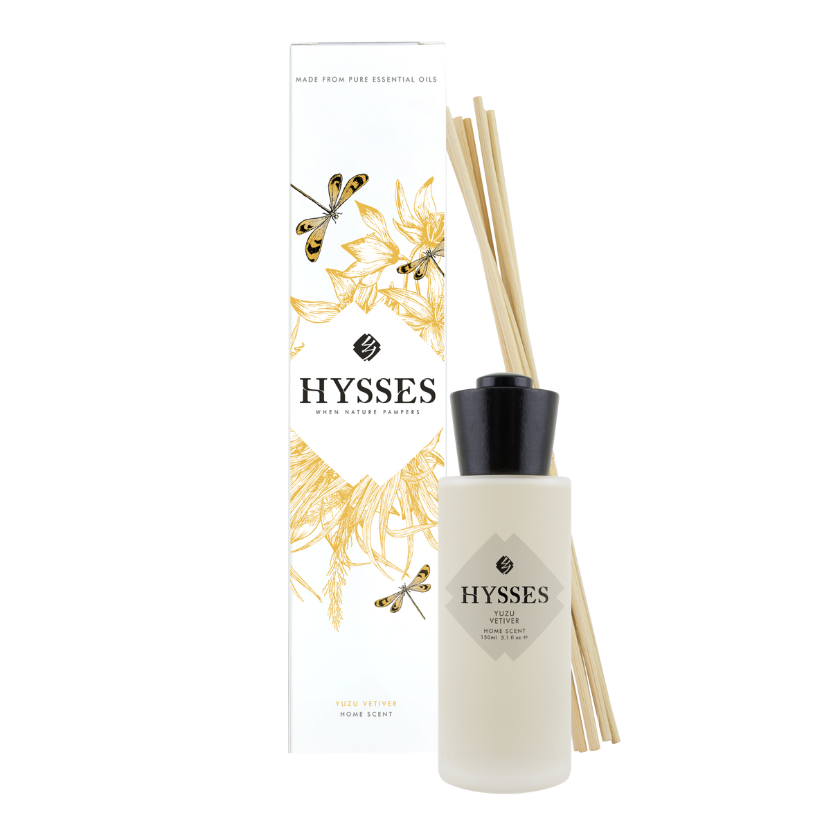 Home Scent Reed Diffuser Yuzu Vetiver