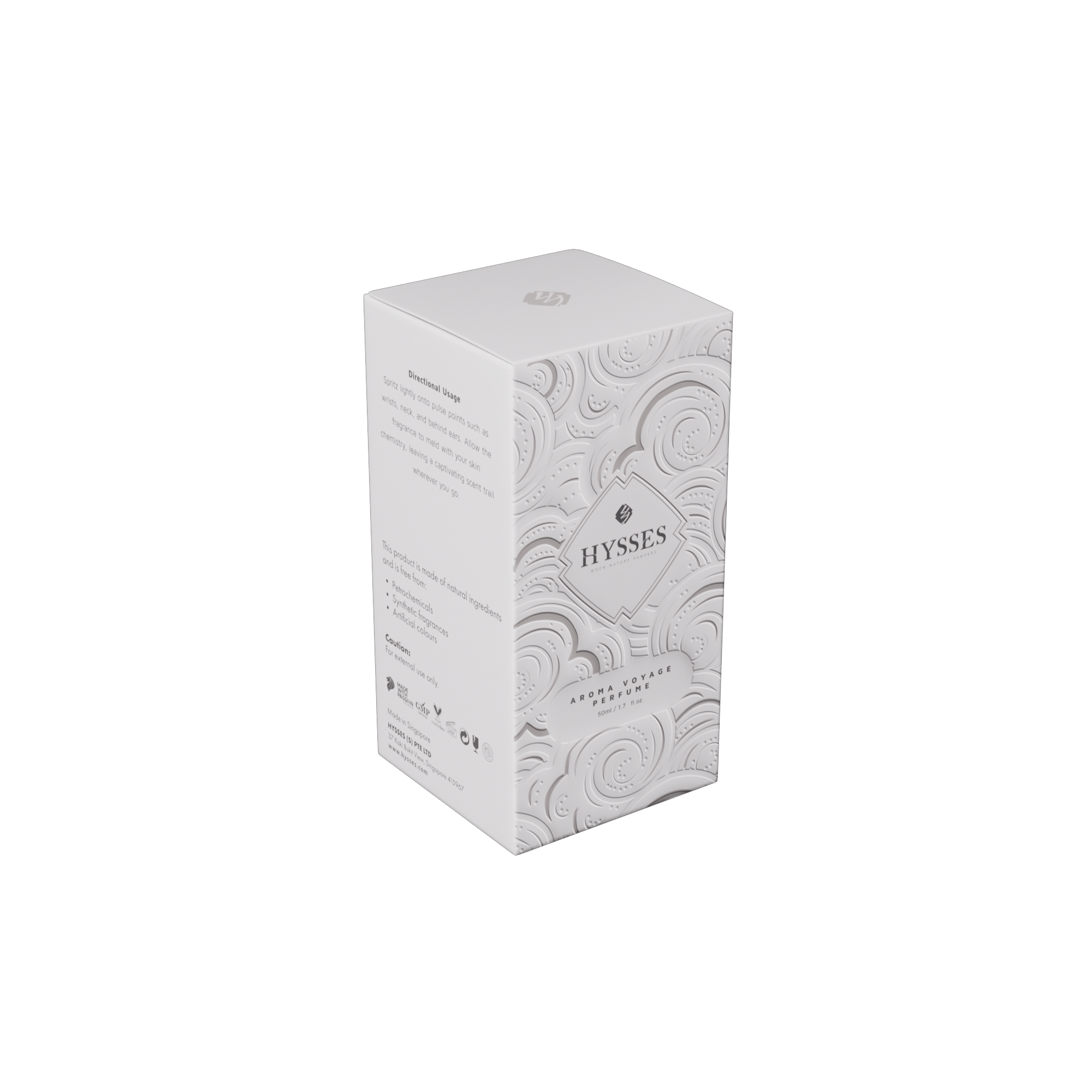 Hysses Singapore Body Aroma Voyage Perfume, Arab Street Singapore, 50ml