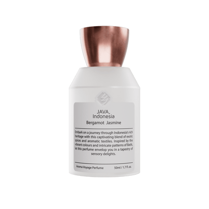 Hysses Singapore Body Aroma Voyage Perfume, Java Indonesia, 50ml