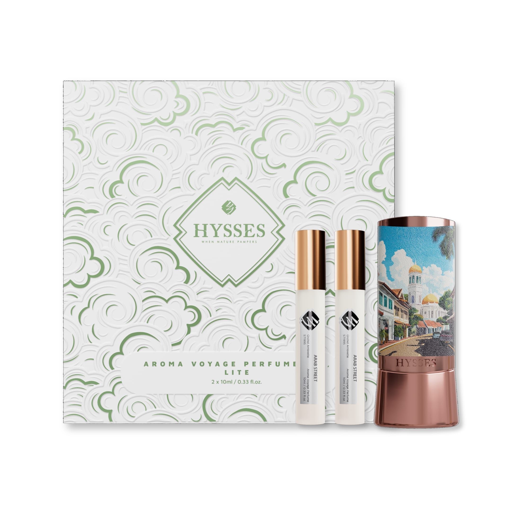 Hysses Singapore Body Aroma Voyage Perfume Lite, Arab Street Singapore