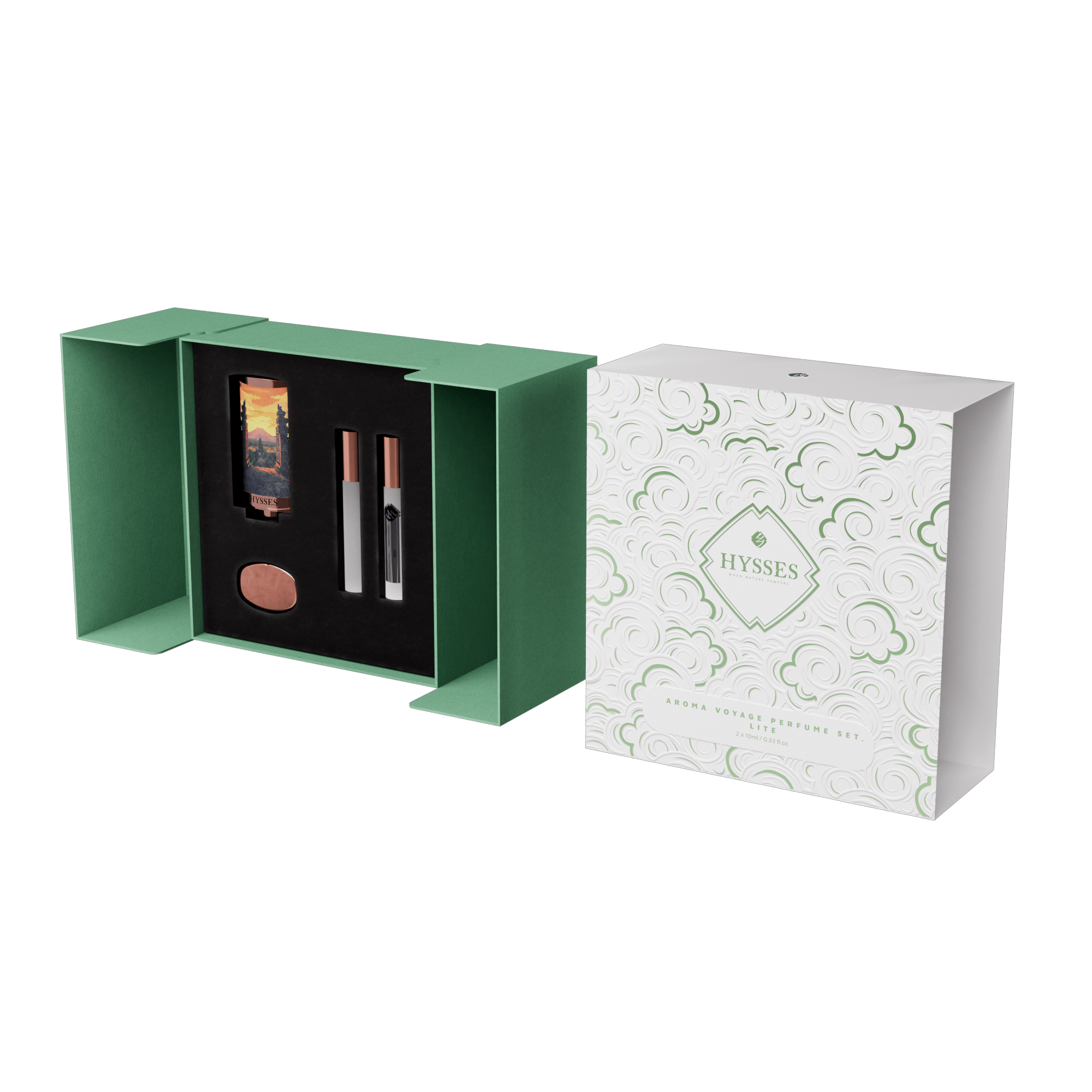 Hysses Singapore Body Aroma Voyage Perfume Lite, Java Indonesia
