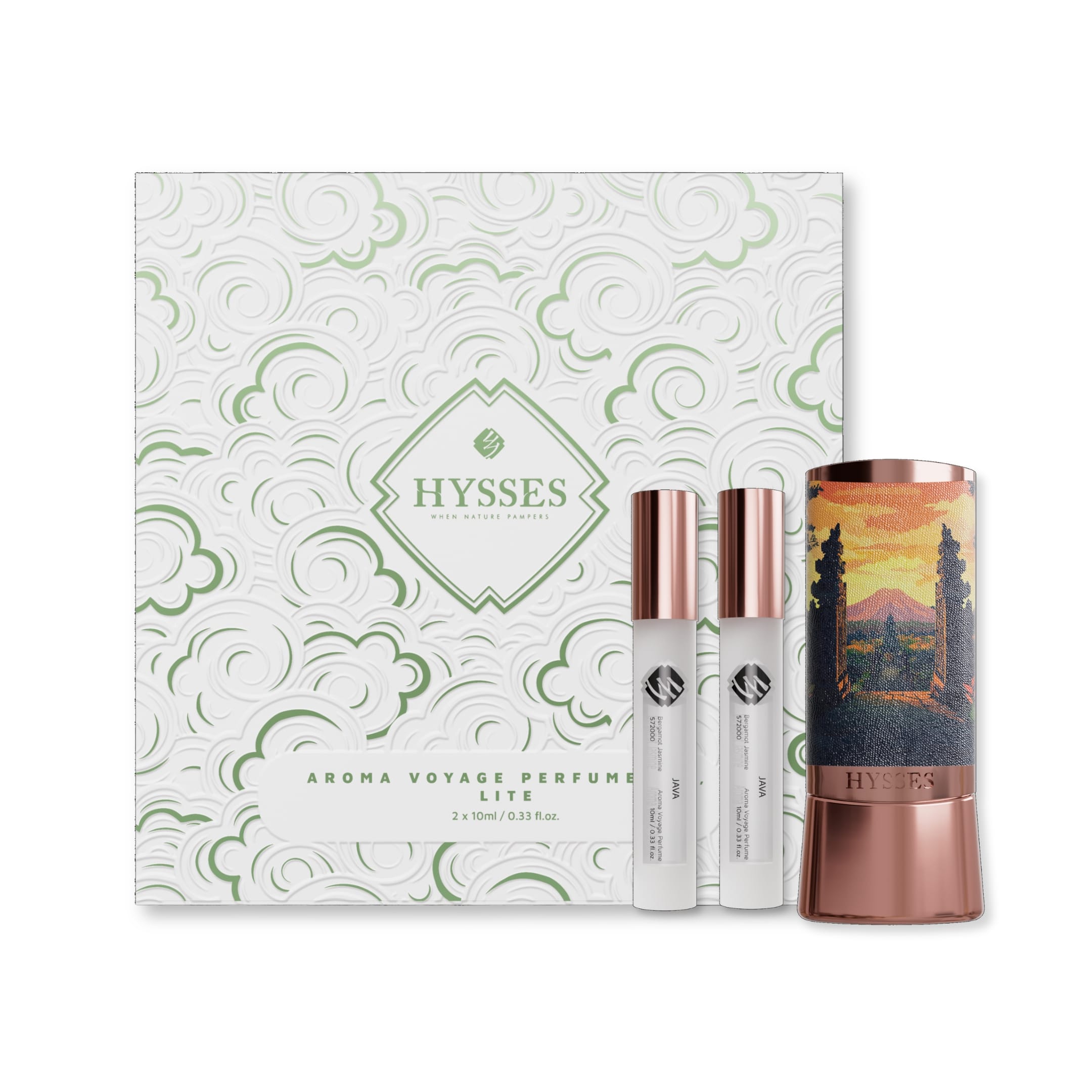 Hysses Singapore Body Aroma Voyage Perfume Lite, Java Indonesia