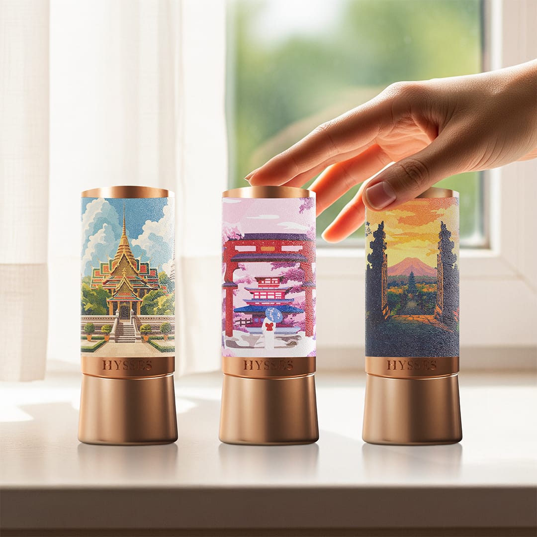 Hysses Singapore Body Aroma Voyage Perfume Lite, Kyoto Japan