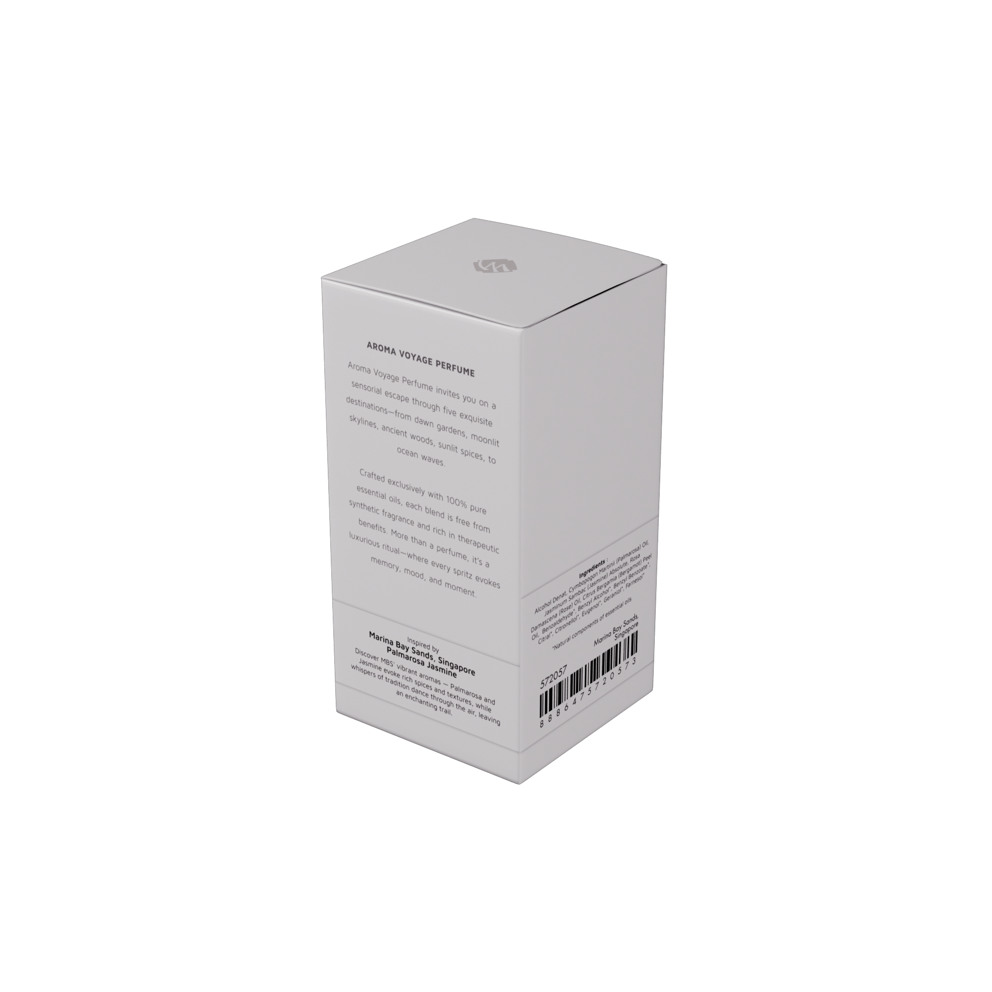 Hysses Singapore Body Aroma Voyage Perfume, MBS Singapore, 50ml