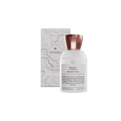 Hysses Singapore Body Aroma Voyage Perfume, Phuket Thailand, 50ml