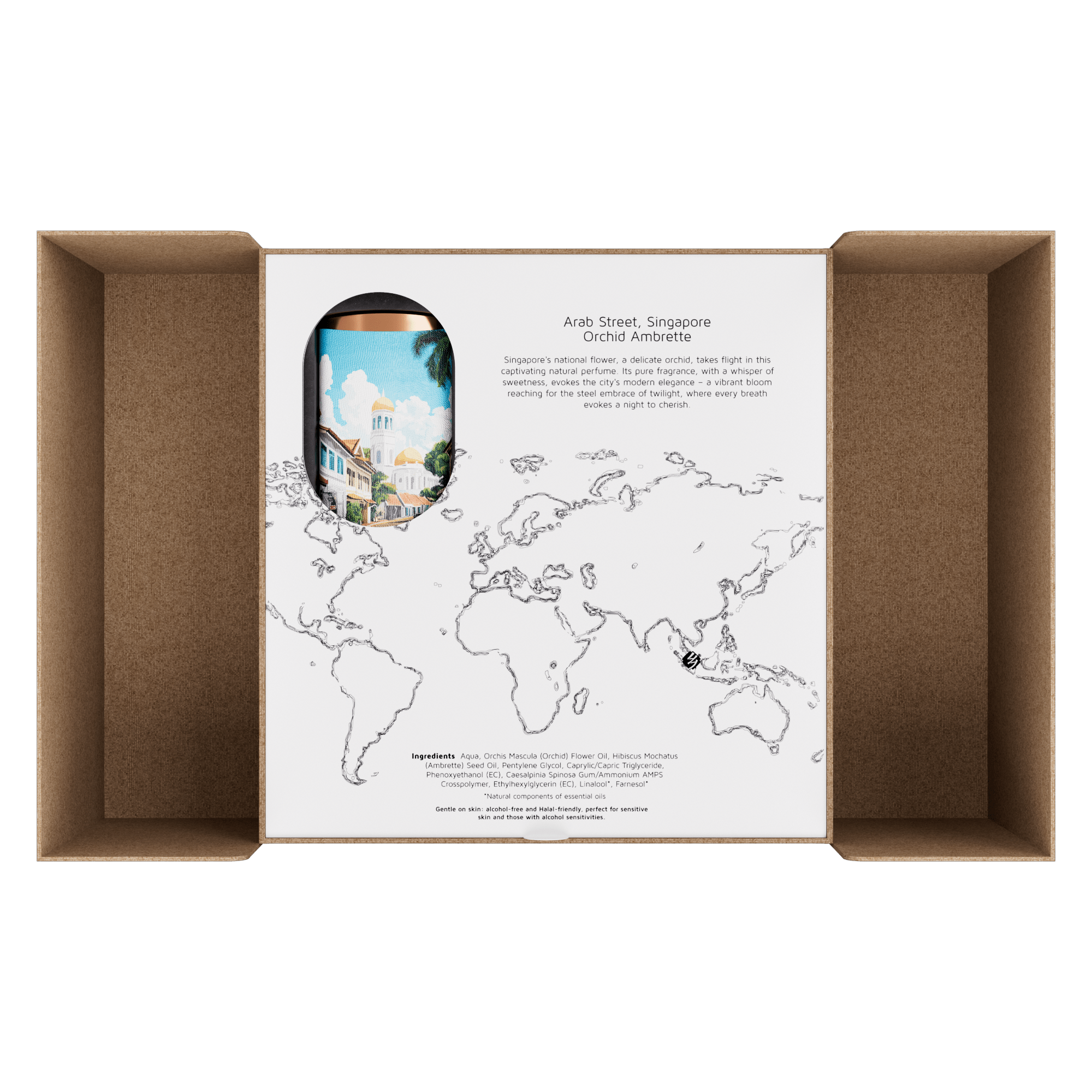 Hysses Singapore Body Aroma Voyage Perfume Set, Arab Street Singapore