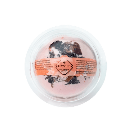 Hysses Singapore Body Bath Bomb, Rose Geranium