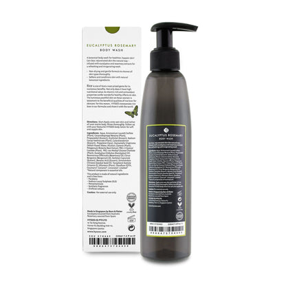 Hysses Singapore Body Body Wash Eucalyptus Rosemary