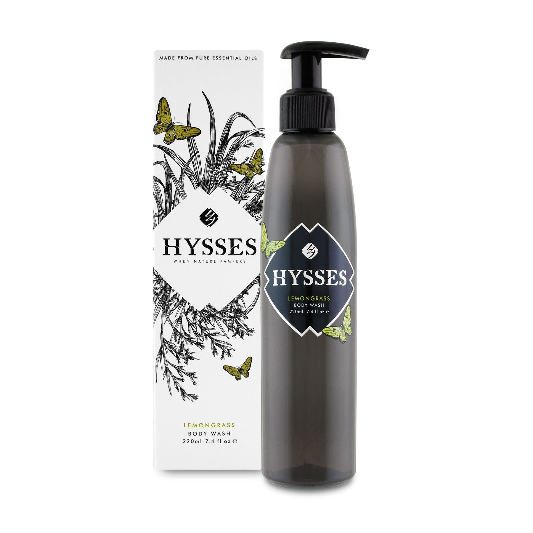 Hysses Body Care 500ml Body Wash Lemongrass, 500ml
