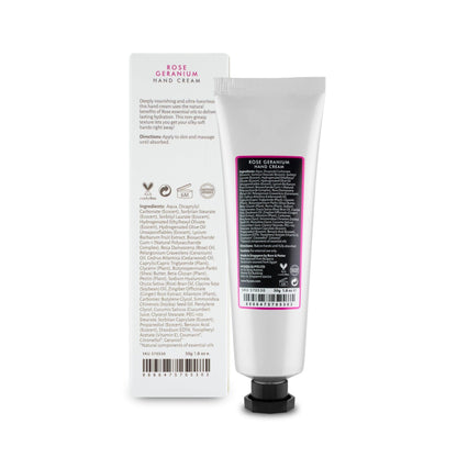 Hysses Singapore Body Care Hand Cream Rose Geranium R