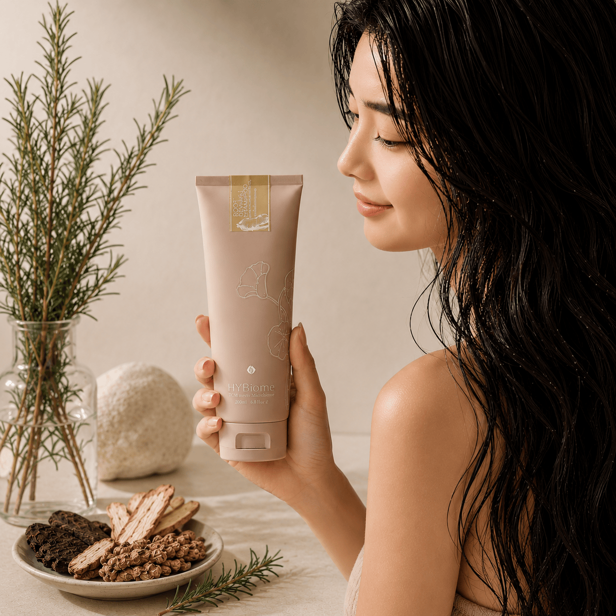 Hysses Singapore Body Care HYBiome Root Revival Shampoo, Rosemary Angelica