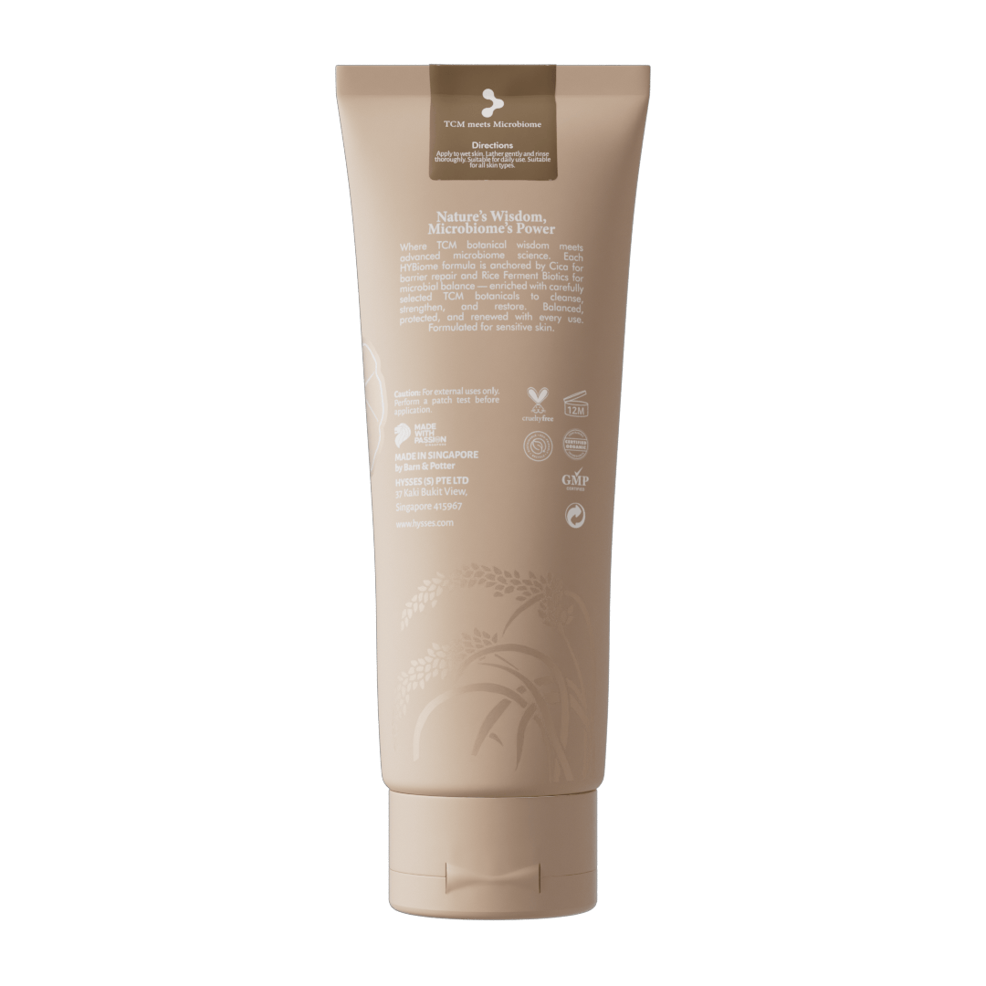 Hysses Singapore Body Care HYBiome Skin Renewal Body Wash, Rosemary Angelica