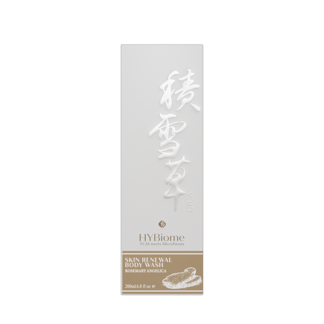 Hysses Singapore Body Care HYBiome Skin Renewal Body Wash, Rosemary Angelica