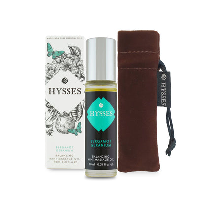 Hysses Singapore Body Mini Massage Oil Bergamot Geranium