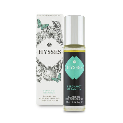 Hysses Singapore Body Mini Massage Oil Bergamot Geranium
