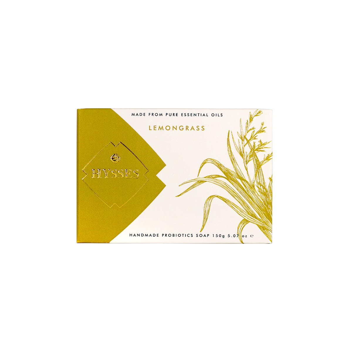 Hysses Singapore Body Probiotics Handmade Soap, Lemongrass