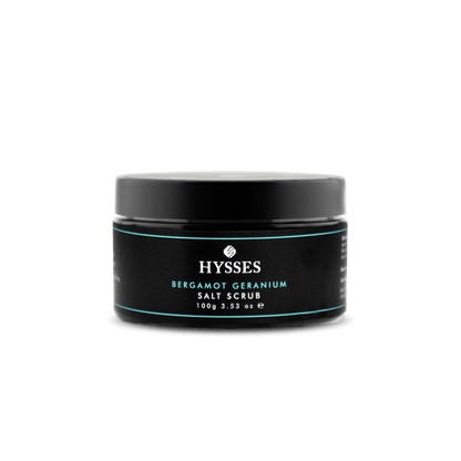 Hysses Singapore Body Salt Scrub Bergamot Geranium