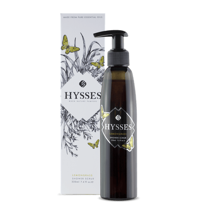Hysses Singapore Body 220ml Shower Scrub Lemongrass