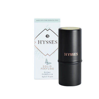Hysses Singapore Body Solid Perfume, Elemi Camellia