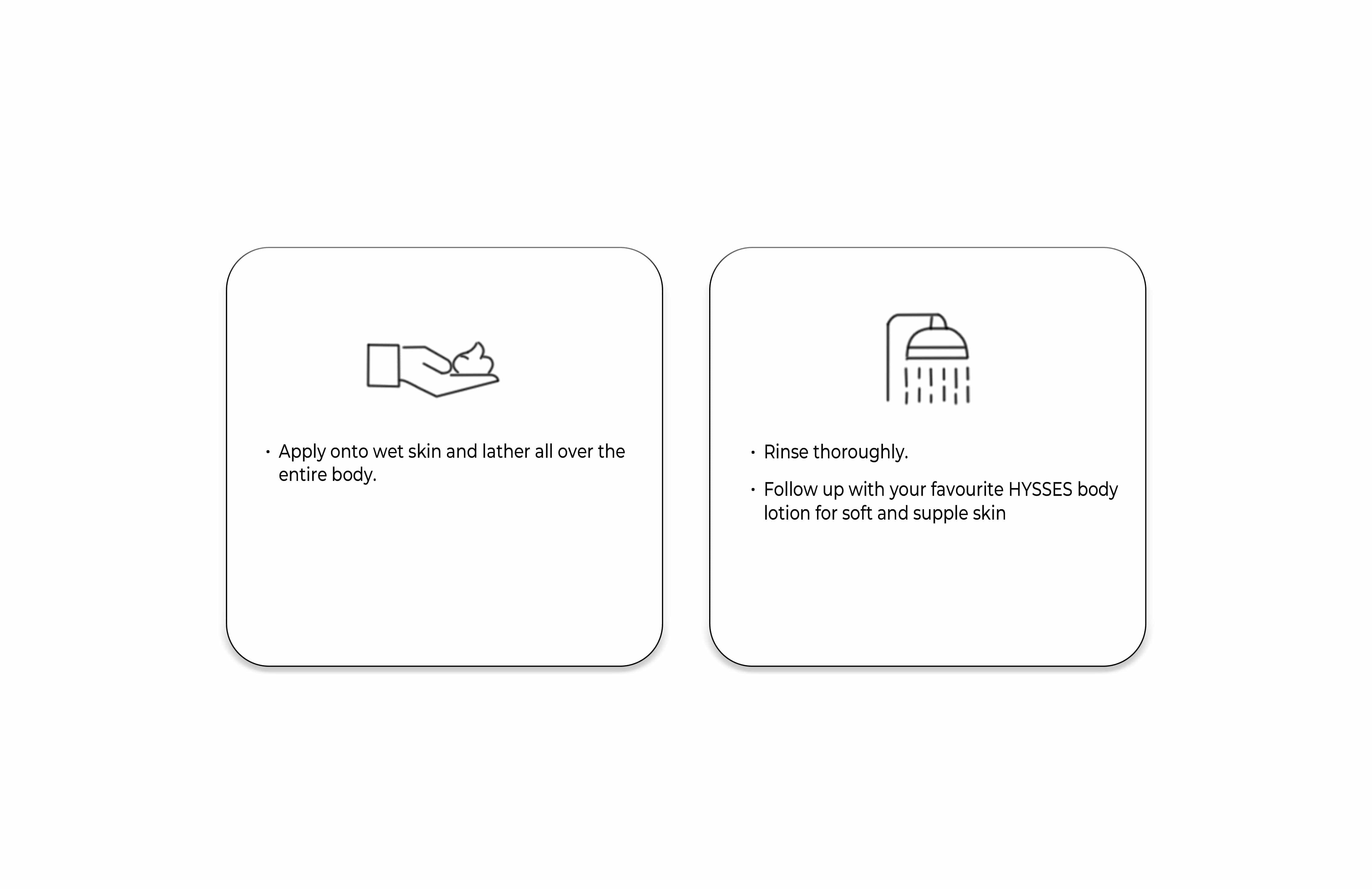 HYSSES Body Wash Product