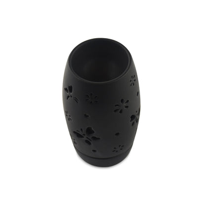 Hysses Singapore Burners/Devices Ceramic, Black Matte Electric Burner Butterfly  (Black) R