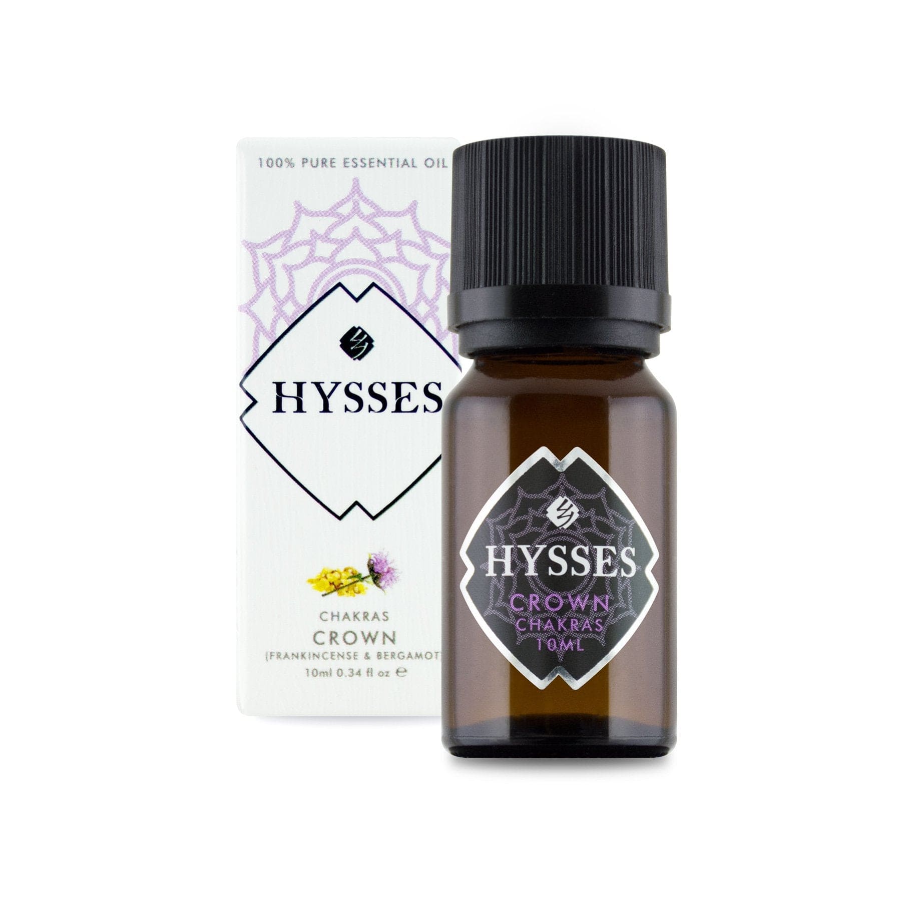 Hysses Essential Oil 50ml Chakras, Crown 50ml